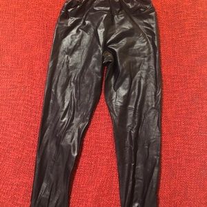 Carbon38 liquid “leather” legging